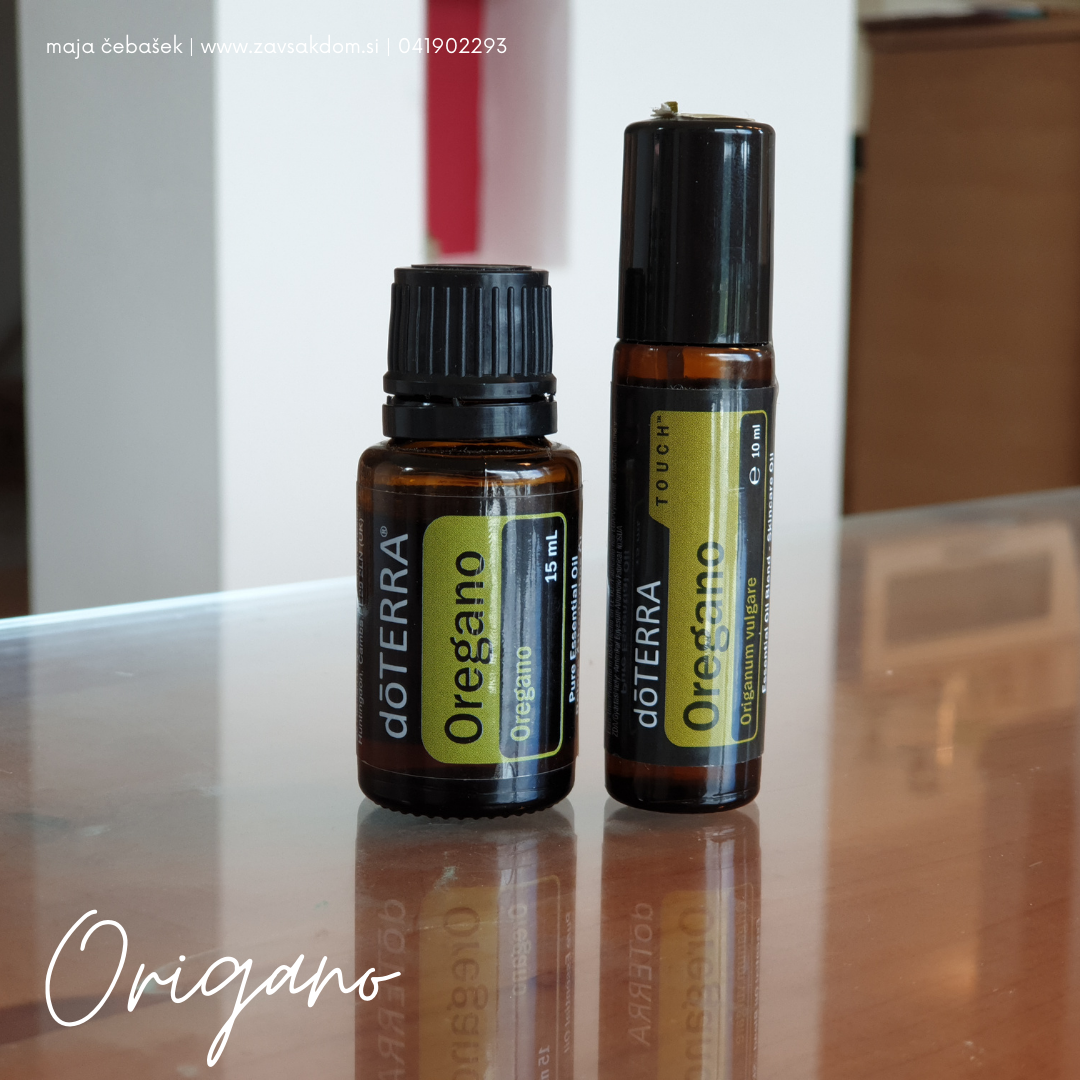 doTerra Oregano ORIGANO Eterična olja za vsak dom doTERRA
